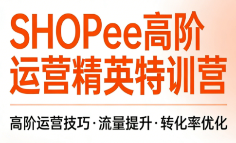梦凡老师·Shopee虾皮高阶运营课程