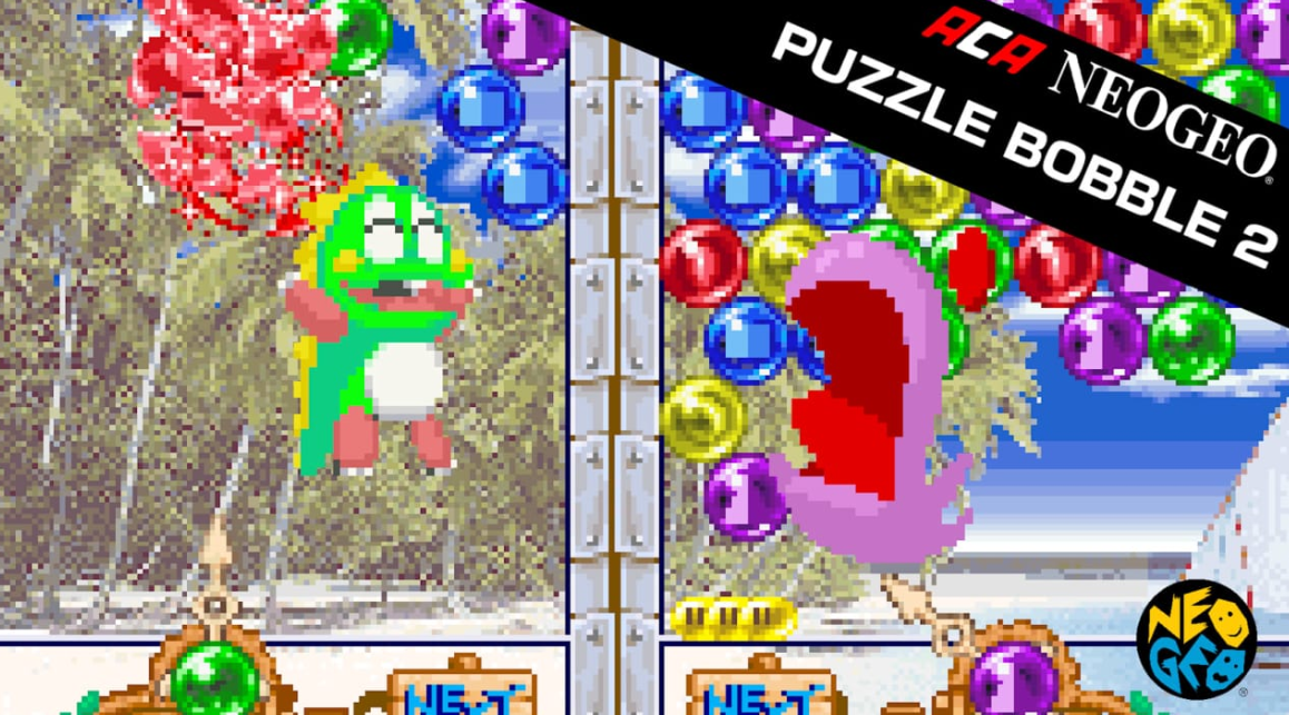 《NEOGEO 泡泡龙2 ACA NEOGEO PUZZLE BOBBLE 2》Switch英文版NSP下载