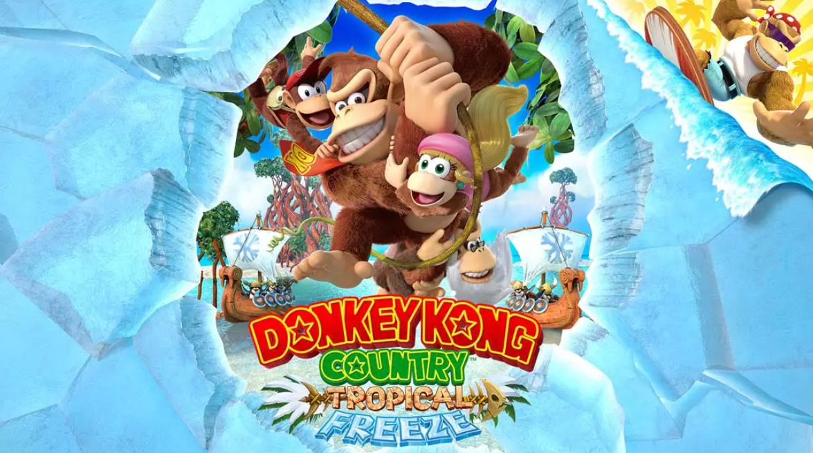 《大金刚：热带寒流 Donkey Kong Country: Tropical Freeze》Switch英文版NSP下载 – 含1.0.2补丁