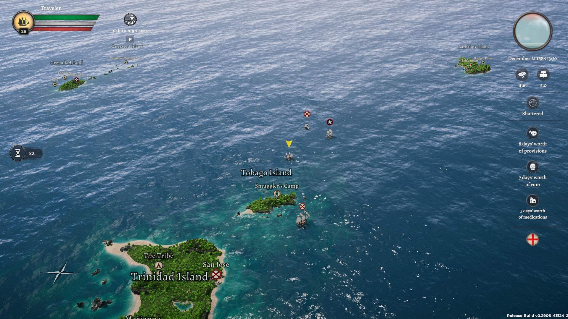 《海盗宝藏/Corsairs Legacy – Pirate Action RPG & Sea Battles》PC中文版下载-含v0.3095