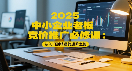 2025中小企业老板竞价推广必修课:从入门到精通的进阶之路