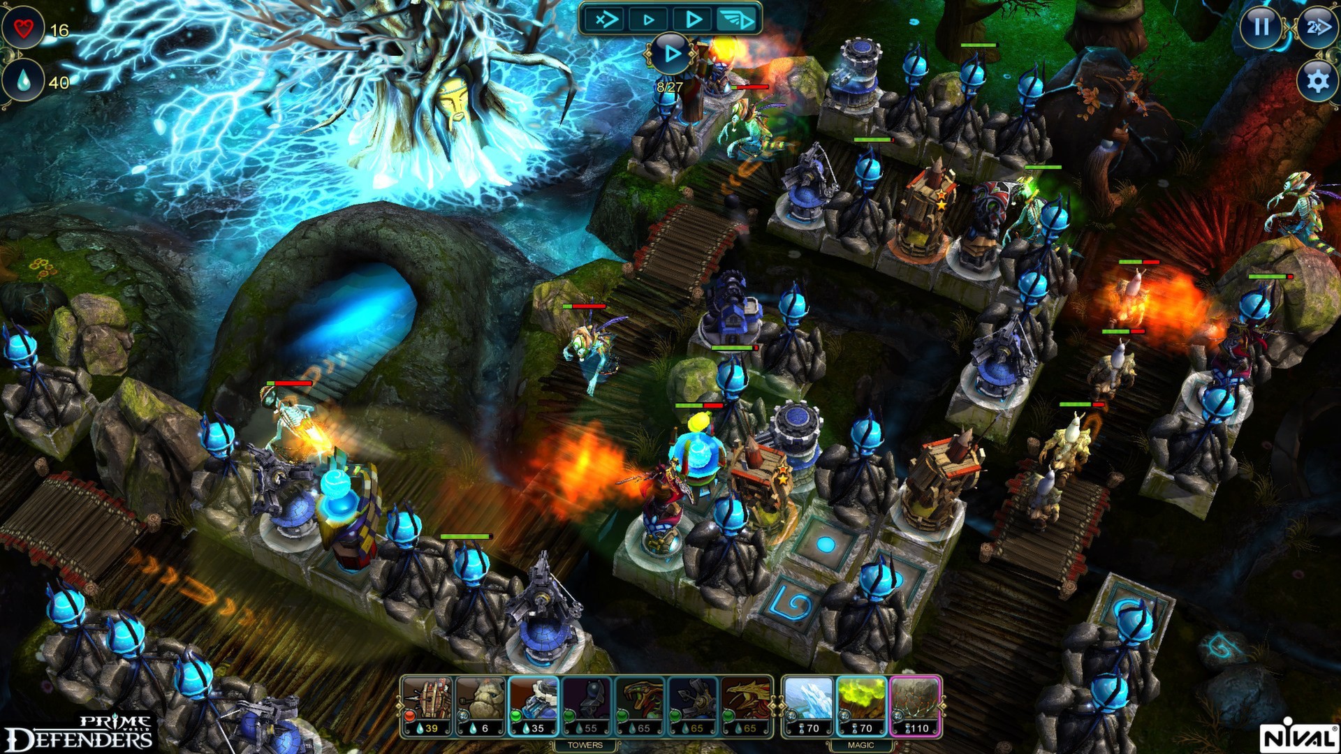 《繁荣世界：守护者 Prime World Defenders》Switch英文版NSP下载 – 含1.8.6784补丁