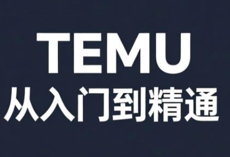 跨境麦冬·TEMU从入门到精通